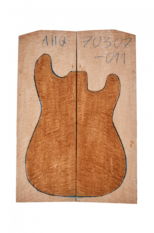 Top Quilted Maple, 2-pcs. 8mm Unique Piece #011